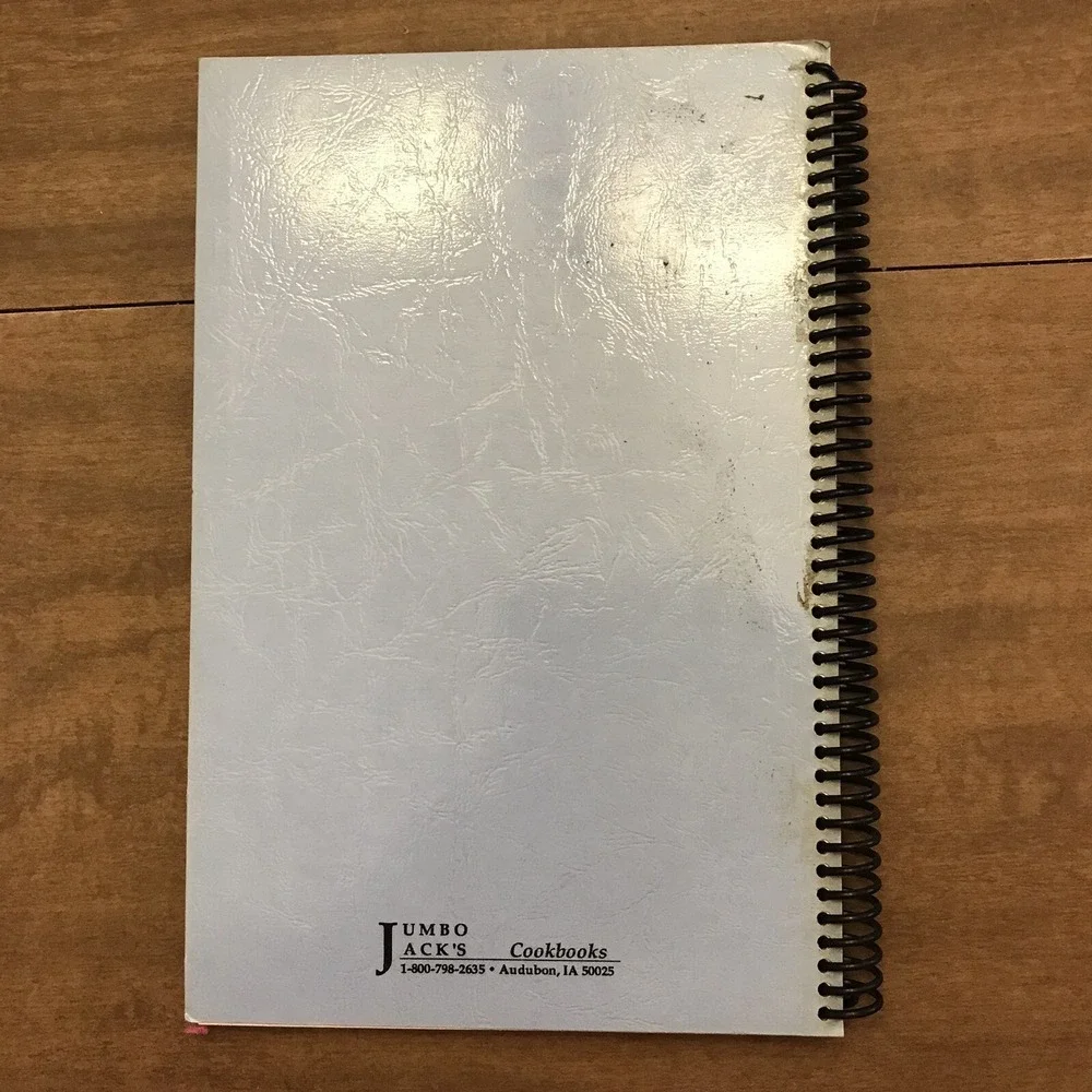 Faith Bible Church Local VTG Spiral Cookbook 1992 Jumbo Jacks What's Cooking